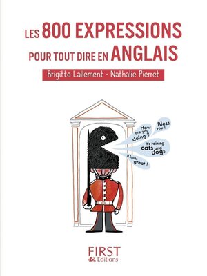 cover image of Les 800 expressions pour tout dire en anglais